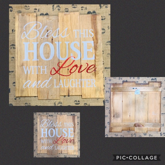 Other - •New Wooden Wall Decor•